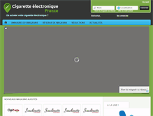 Tablet Screenshot of cigaretteelectroniquefrance.com